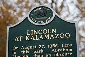 LIncoln's Speech in Kalamazoo