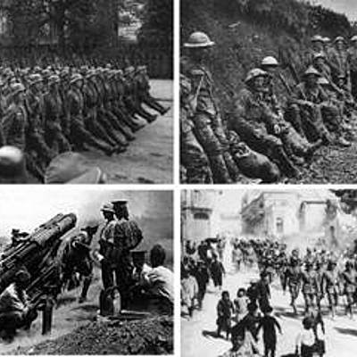 Timeline: de primera a segunda guerra mundial