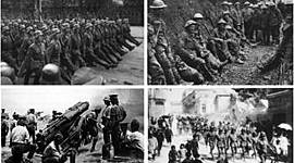 Timeline: de primera a segunda guerra mundial