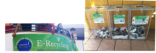 E Recycling - An environmental Project where individual companies and public institutions recycle their electronic waste. Young social entrepreneur, Camil Chaari, founded E Recycling, in 2015