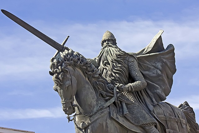 Primera obra en romance "El cantar de mío Cid"