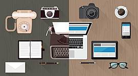 Timeline: Evolução das Mídias na Educação