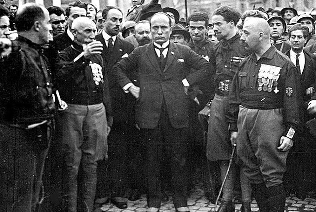 Italy / March on Rome / Monarchy of Victor Emmanuel III / Benito Mussolini, il duce of Italy