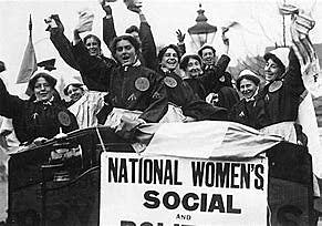 The right of women over the age of 30 to vote (United Kingdom (Europe and the World)).