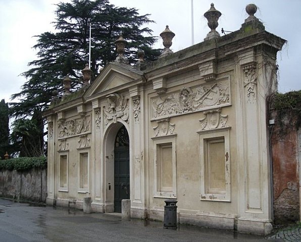 ingresso a Villa Rezzonico, Piranesi