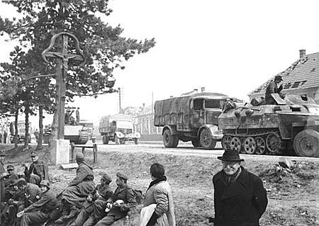 German offensive to the east