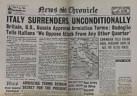 Italy surrenders