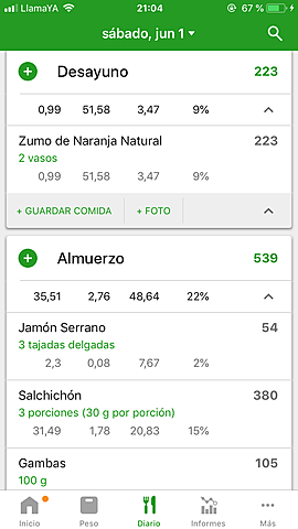 Dia 4( desayuno y almuerzo)