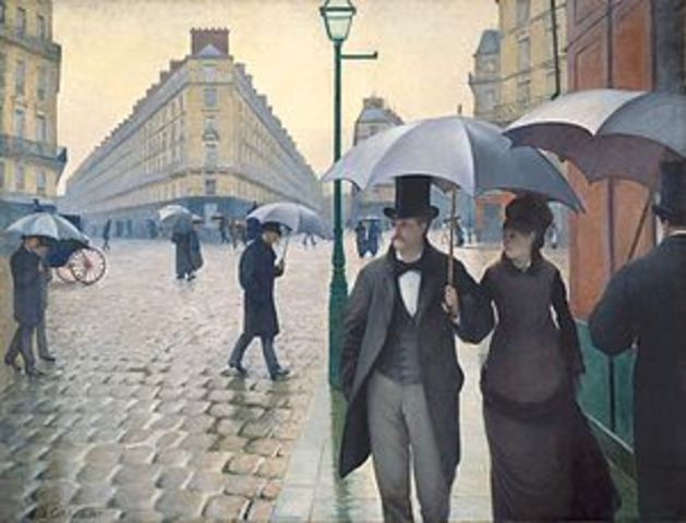 Paris Street, Rainy Day Art Institute of oChicago