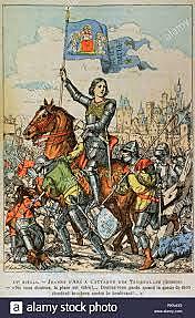 On May 8, 1429 he managed to defeat the English