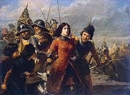 The illiterate peasant, led the French army.  In September of 1429 attack against Paris
