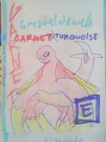 Crystal Jewels Garnet and Turquoise