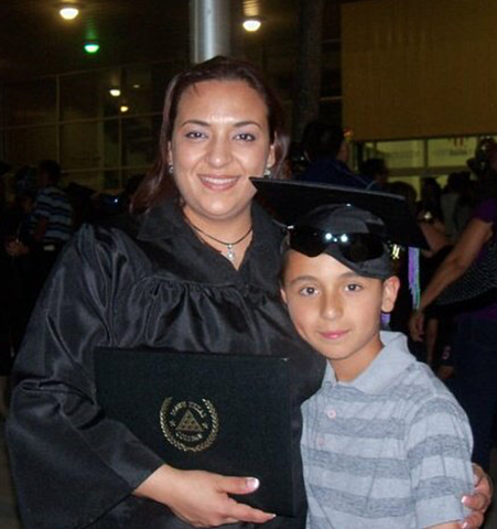 Mother's Graduation- Associate's Degree