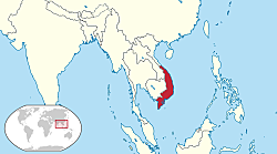 US supports south Vietnam