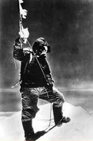 The First Person to climb Mt. Everest