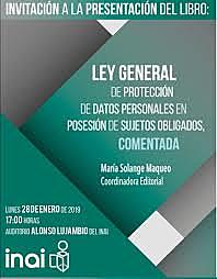 LEY GENERAL DE PROTECCIÓN DE DATOS PERSONALES EN POSESIÓN DE SUJETOS OBLIGADOS
