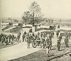 Confederate Troops Approach Washington D.C