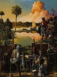 U.S. Regulars Attack a British Fort in Florida