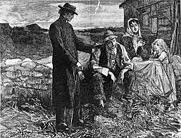 Great Potato Famine in Ireland