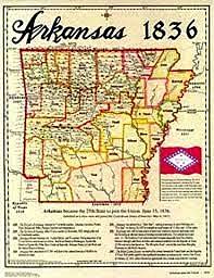 Arkansas Becomes a State