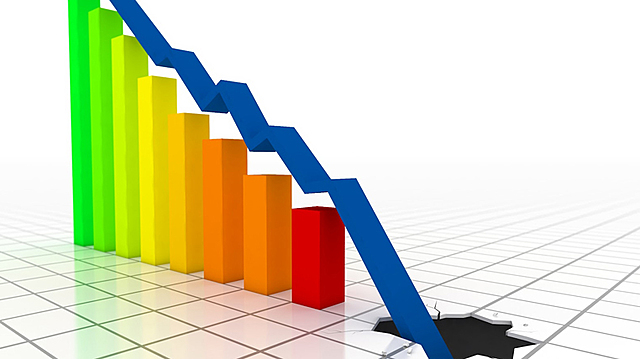 Comienzo de la caída