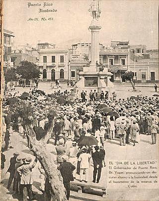 Kuba eta Pueto Rico izan ezik, beste guztiak independente ziren