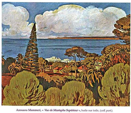 Vue de Mustapha Superieur d'Azaou Mammeri