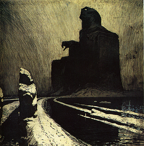 L'Idole noire de František Kupka