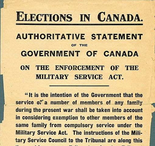 Wartimes Elections Act