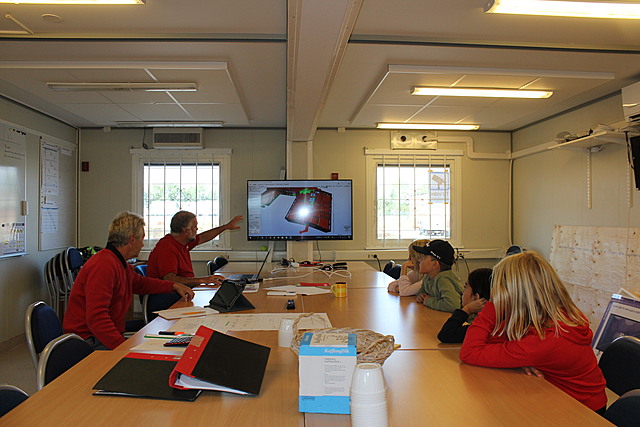 Första besöket, 14 september 2018