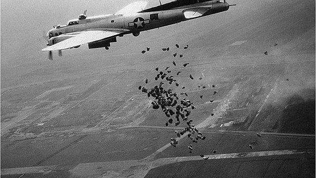 propagandafoto van de amerikanen