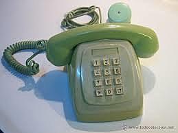 telefono con pulsador