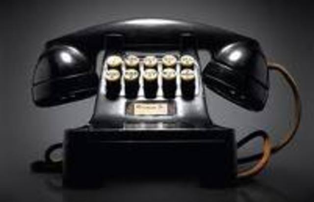 First push-button phones  made available to the public