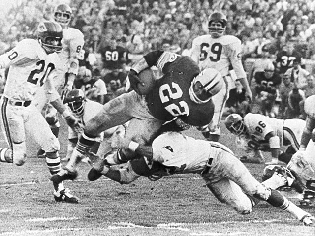 First NFL Football Super bowl