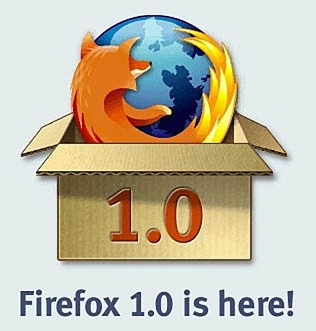Aparición del navegador Firefox 1.0
