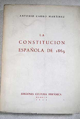 Constitució Espanyola de 1869