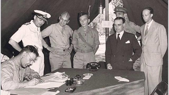 Italy surrenders