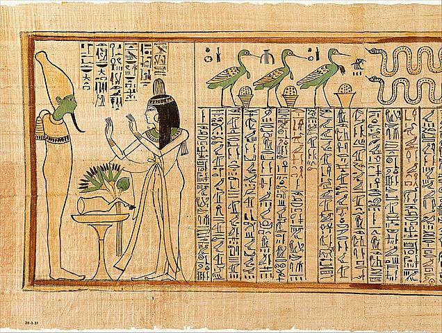 Invención del papiro  3000 a.c