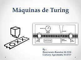 36 – Máquina de Turing