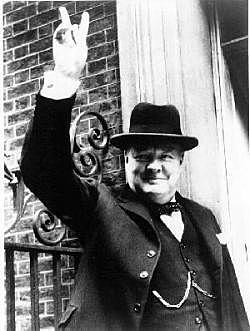 Churchill Announces Atom Bomb