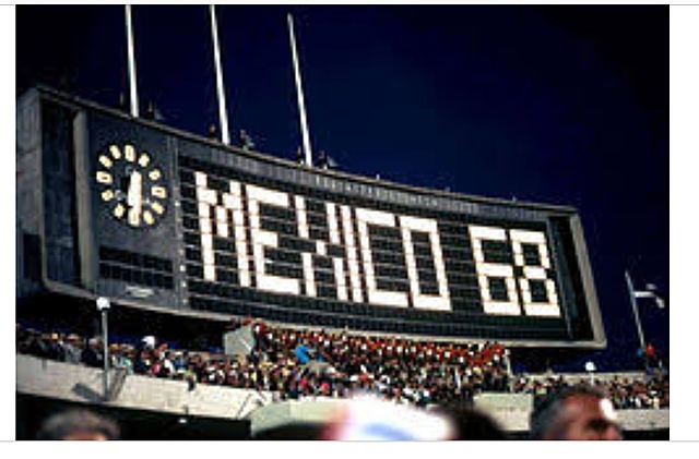 México held the olimpics
