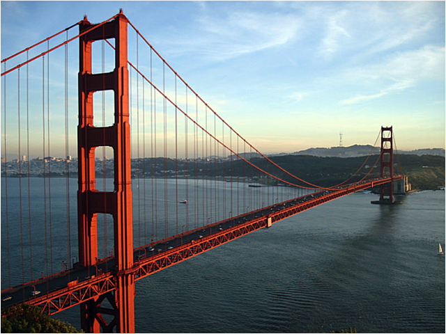 Golden Gate Bridge (The first Bridge on the Pacific Ocean)