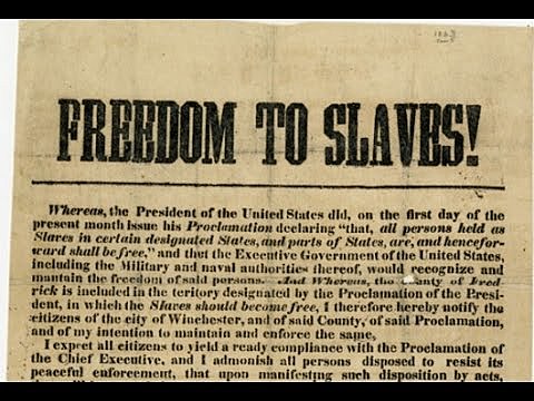 Emancipation Proclamation