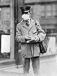 Gauze Masks to be Worn