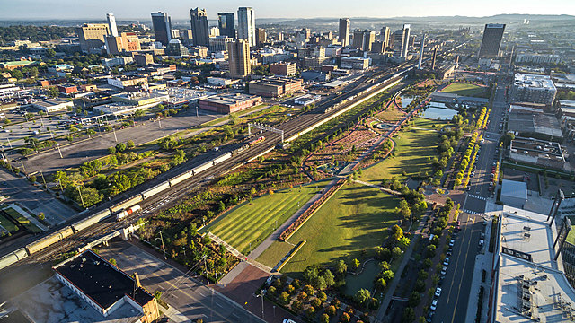 United States - Railroad Park Green Space
