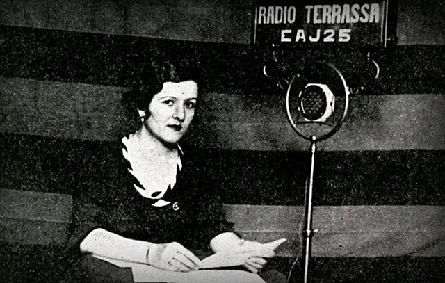 Inauguració oficial de Ràdio Terrassa.