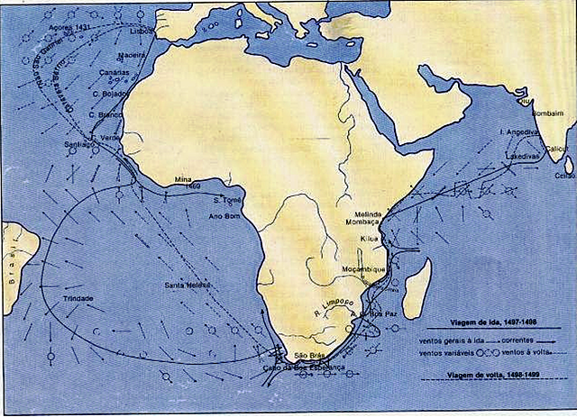 Caminho maritimo para a Indía