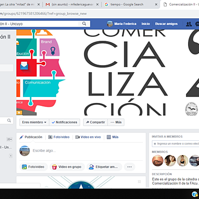 Timeline: Comercialización II FCE-UNC