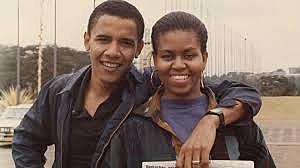 Michelle and Barack start their relationship