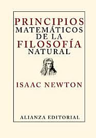 Primera edición de los Principios matemáticos de la filosofía de la naturaleza